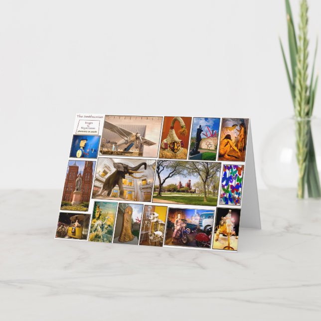 Carte Musée de Smithsonien - DC de Washington (Devant)