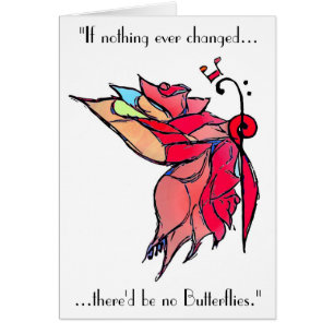 Carte musicale de papillon