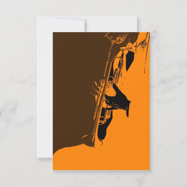 Carte Musicien de jazz (Devant)