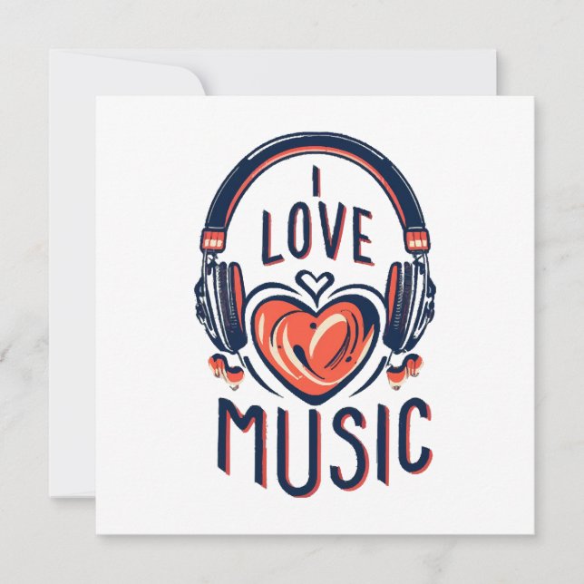 Carte musique (Devant)