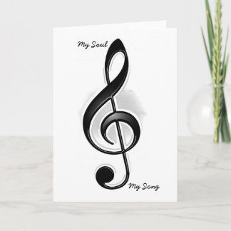 Carte Musique d'amour par Karla