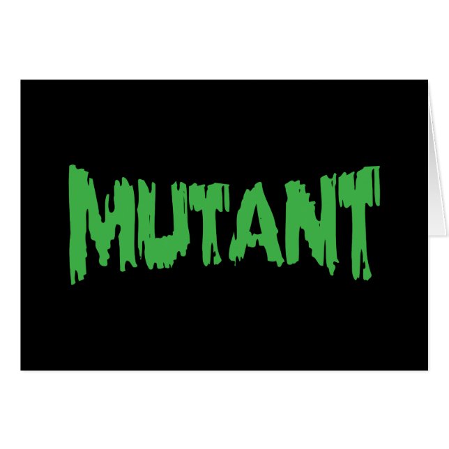 CARTE MUTANTE GREETING (Devant horizontal)
