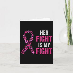 Carte My Fight Breast Cancer Awareness Fami