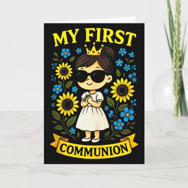 Carte My First Communion - Christian Ceremony Tank Top  (Devant)