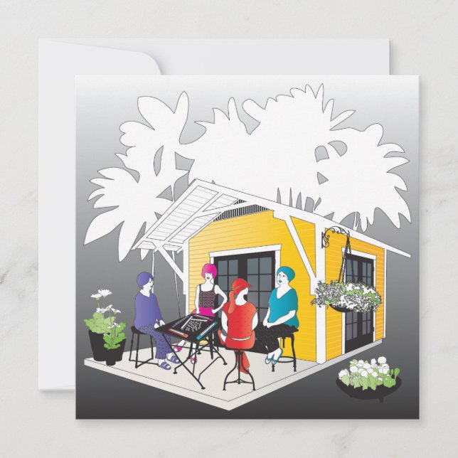 Carte My Mah Jongg Cottage (Devant)