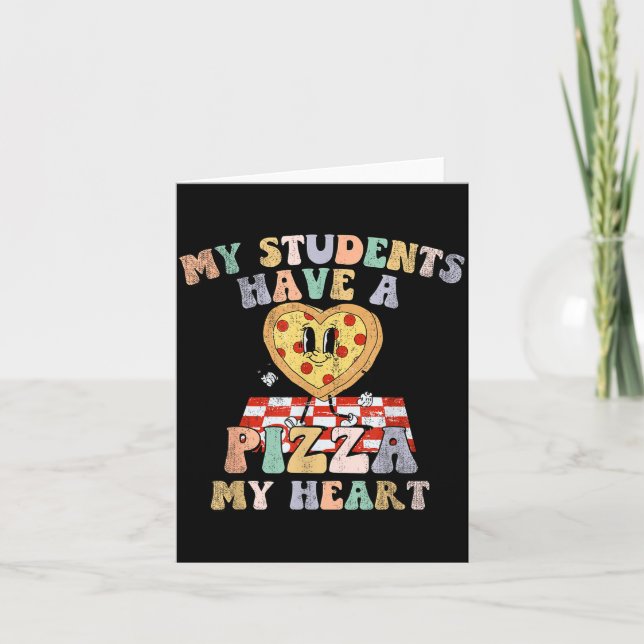 Carte My Students Have A Zza-my-heart Valentines Day Tea (Devant)