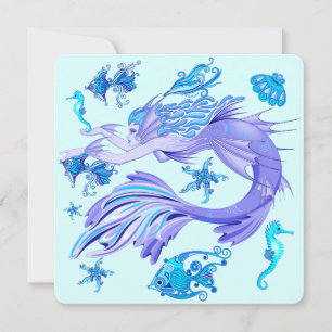 Carte Mystic Fairy Purple Créature Carreaux en céramique