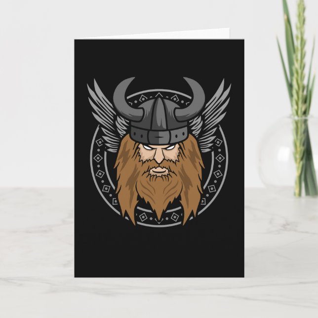 Carte Mythologie nordique valhalla Viking Nordic Odin Go (Devant)