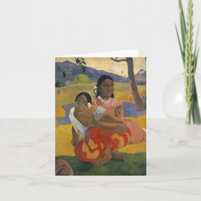 Carte Nafea Faa Ipoipo ? (quand allez-vous m'épouser ?) (Devant)