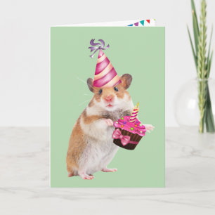 Carte Naissance De La Souris Et Du Cupcake