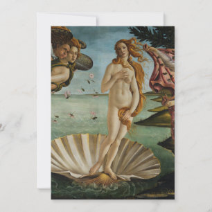 Carte Naissance de Vénus par Sandro Botticelli