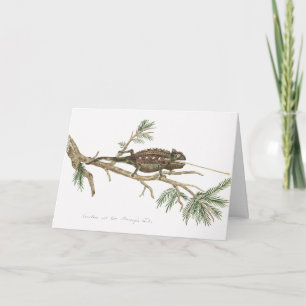 Carte Namaqua chameleon Lizard Reptile Gecko