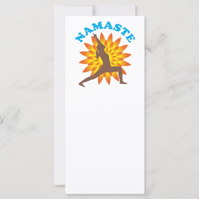 Carte Namaste (Devant)