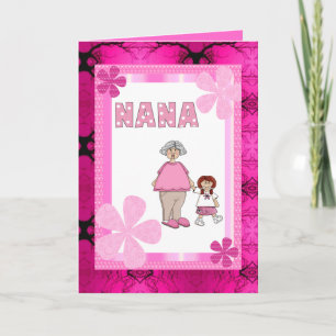 Carte Nana And Granddaughter Card