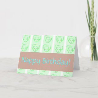 Carte Nappy Birthday !