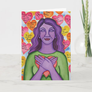 Carte Narcissisme sans conditions par Rita Loyd