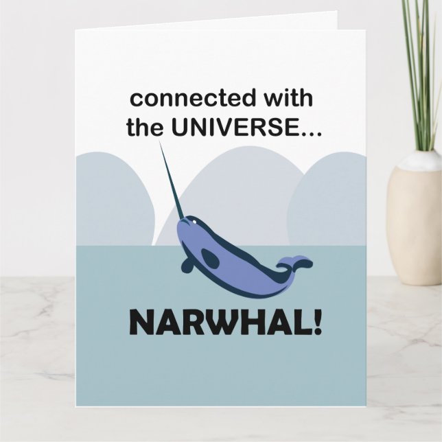 Carte Narwal Connecté À L'Univers Narwal (Devant)