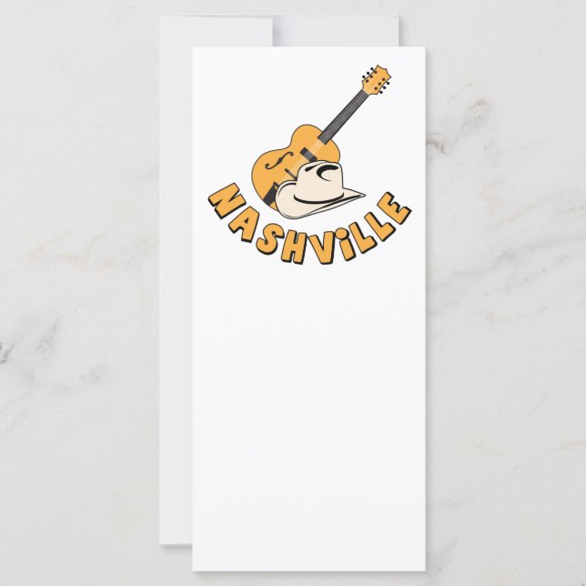 Carte Nashville (Devant)