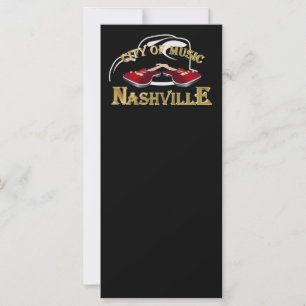 Carte Nashville. City of music