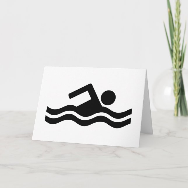 Carte Natation (Devant)
