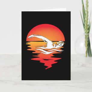 Carte Natation Freestyle pour nager