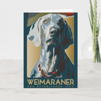 Carte Nation de Weimaraner : Weimaraner 1943