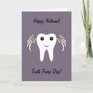 Carte National Tooth Fairy Day
