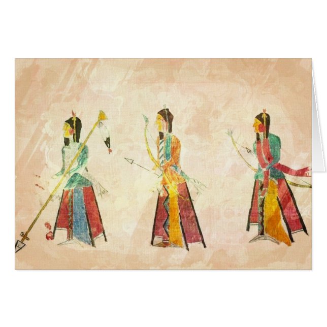 Carte Native American All Occasion (Devant Horizontal)