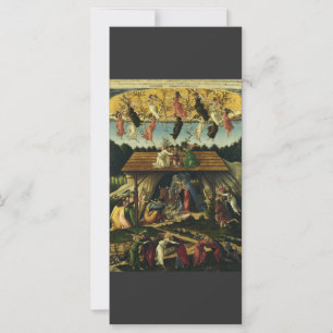 Carte Nativité mystique par Sandro Botticelli