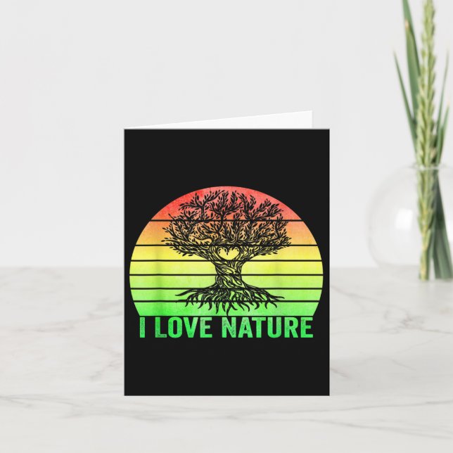 Carte Nature Forêt Nature Conservation Climat Pro (Devant)