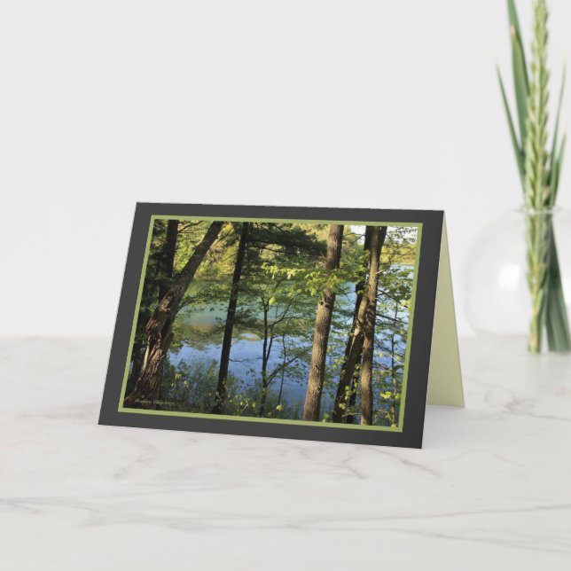 Carte Nature : fournit une chambre à moi-même (Devant)