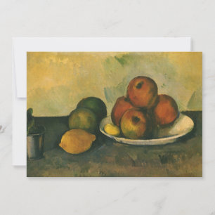Carte Nature morte aux pommes de Paul Cezanne