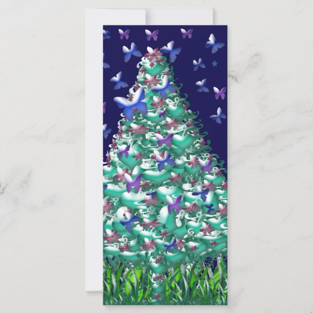 Carte Natures Arbre de Noël (Devant)