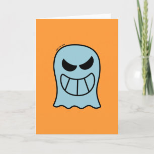 Carte Naughty Halloween Ghost