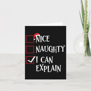 Carte Naughty I
