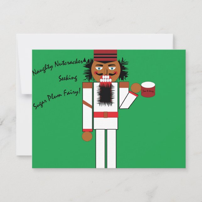 Carte NaughtyNutcracker (Devant)