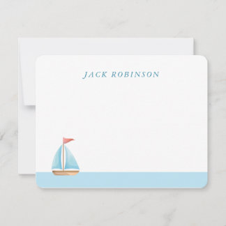 Carte Nautique de bateau à voile personnalisée