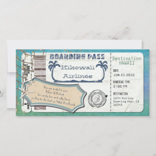 Carte nautique Starfish Beach Boarding Pass