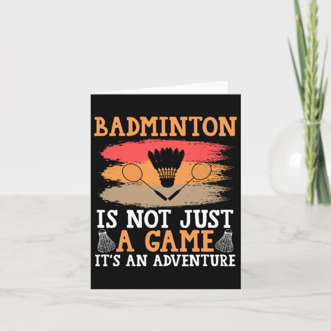 Carte Navette Badminton (Devant)