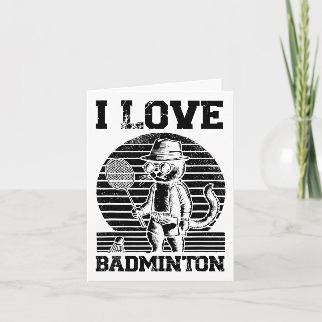 Carte Navette du joueur de badminton 1 (Devant)