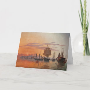 Carte Navires sur le Tage   Carl Dahl