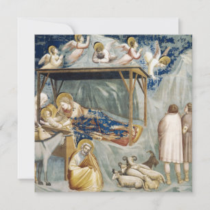 Carte Navitité (Naissance de Jésus-Christ) (par Giotto)