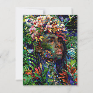 Carte "Nayari" - Mirage De La Jungle - Femmes En Amazoni