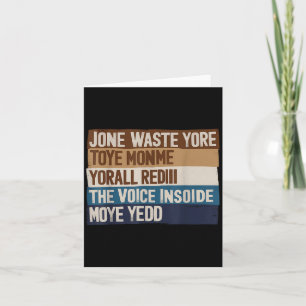 Carte Ne Perdez Pas Votre Temps Sur Moi Pour Chirer La V