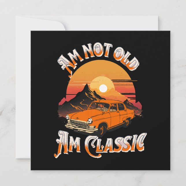 Carte ne sont pas vieux (Devant)