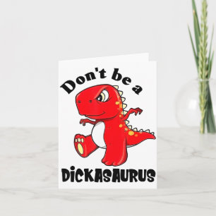 Carte Ne soyez pas un Asaurus