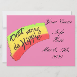 Carte Ne vous inquiétez pas être Hippie Thunder_Cove