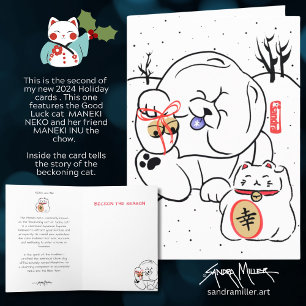 Carte NEKO et INU Chow et vacances pour chats
