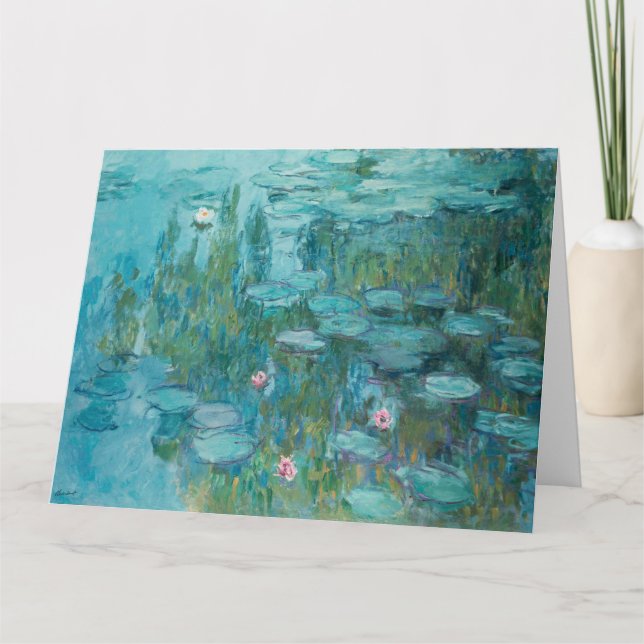 Carte Nénuphars (Claude Monet, 1915) (Devant)