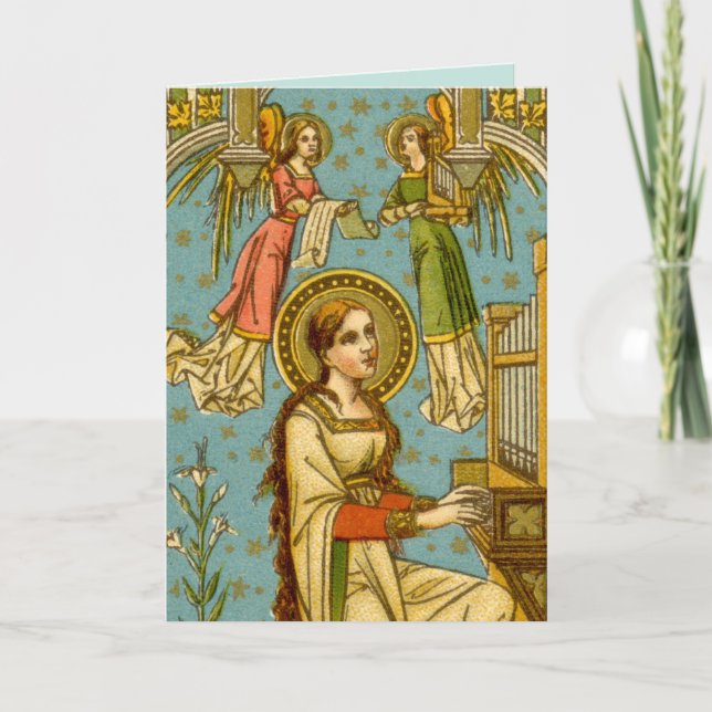 Carte NeoGothic St. Cecilia de Rome (détail; BNG 02) Voi (Devant)